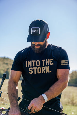 
                  
                    Into the Storm 2.0 Tee // Black & Brown
                  
                