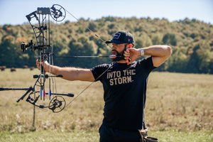 
                  
                    Into the Storm 2.0 Tee // Black & Brown
                  
                