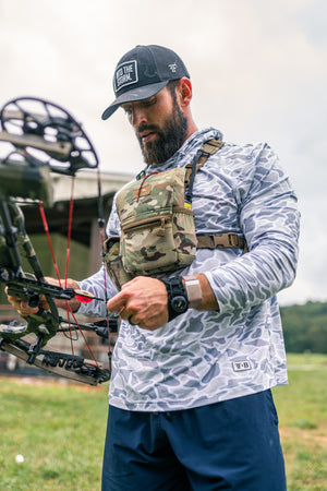 
                  
                    Froning Farms Performance Hoodie // White Camo
                  
                