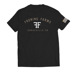 
                  
                    Froning Farms Logo Tee // Black
                  
                