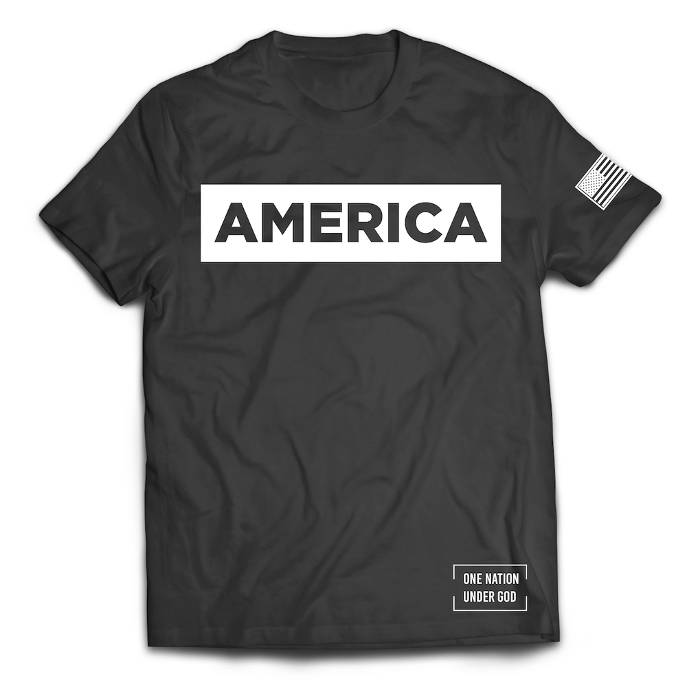 America Tee // Black