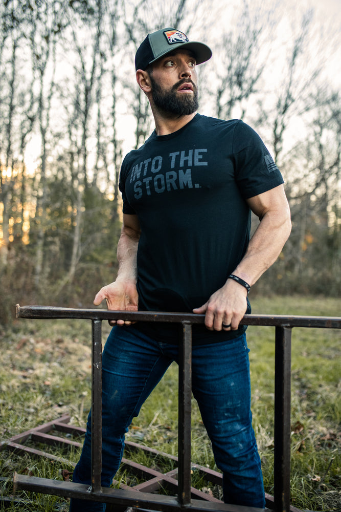 
                  
                    Into the Storm 2.0 Tee // Blackout
                  
                
