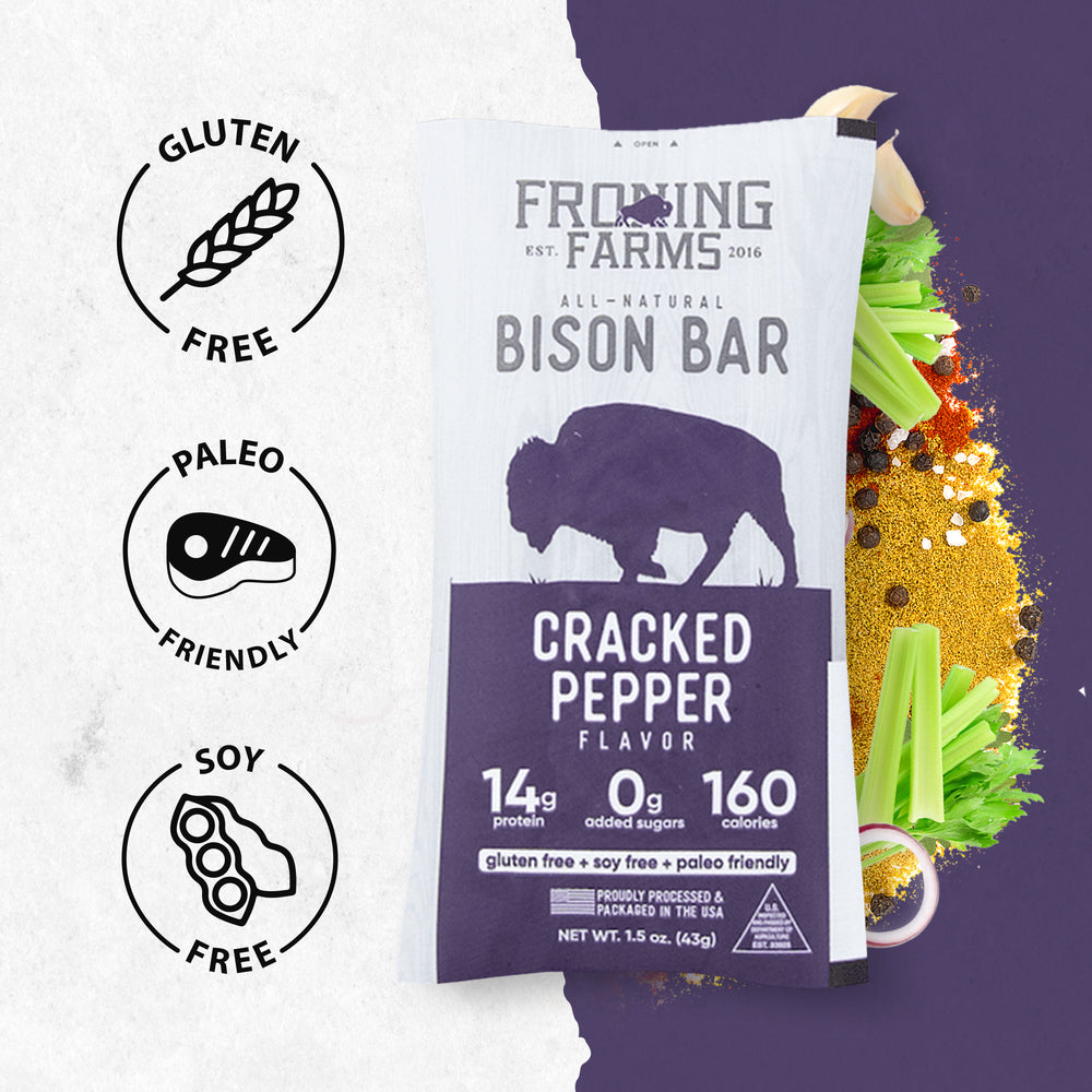 
                  
                    Cracked Pepper Bison Bars Wholesale
                  
                
