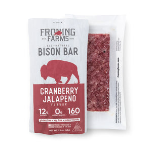 
                  
                    Cranberry Jalapeno Bison Bars Wholesale
                  
                