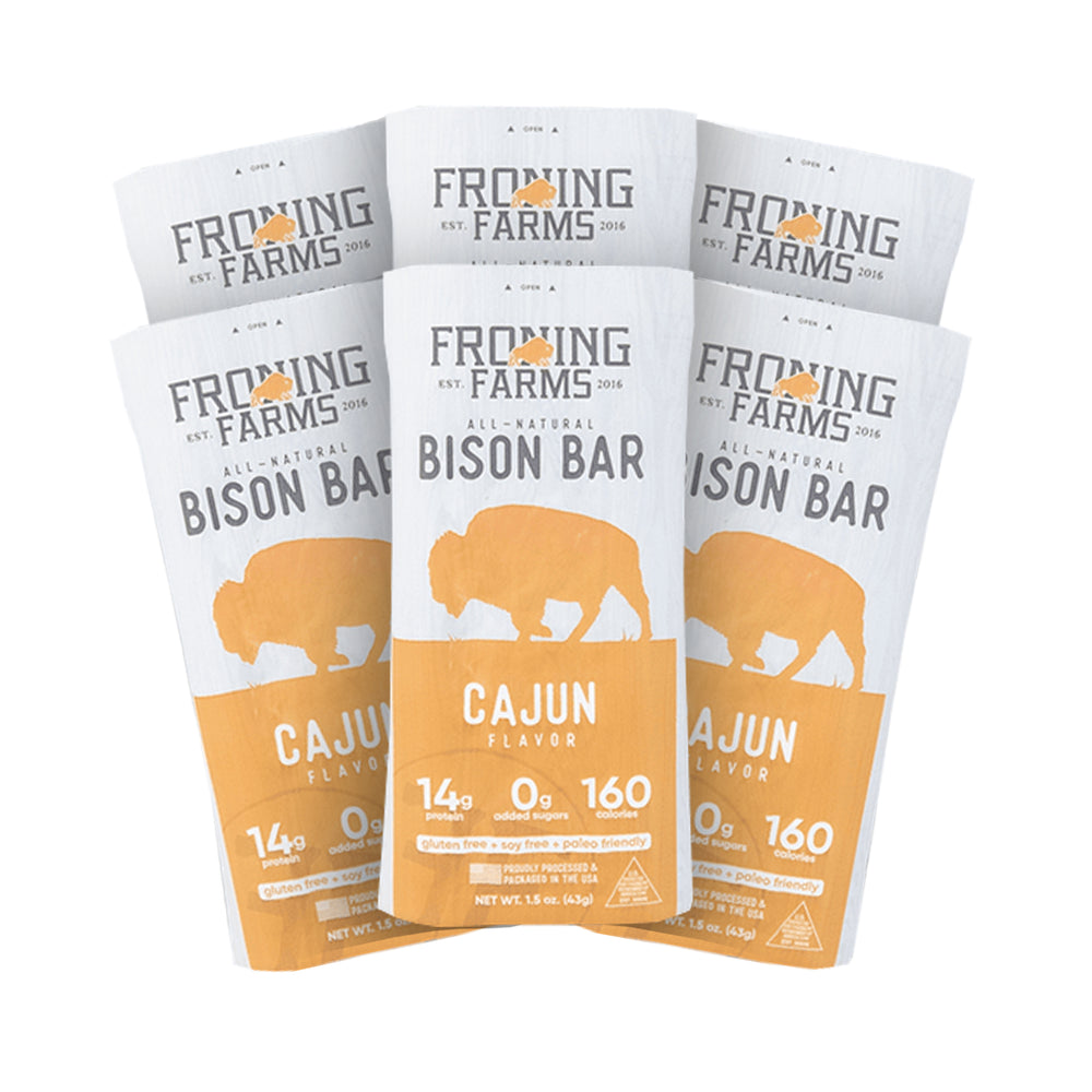 
                  
                    Cajun Bison Bars Multi-pack
                  
                