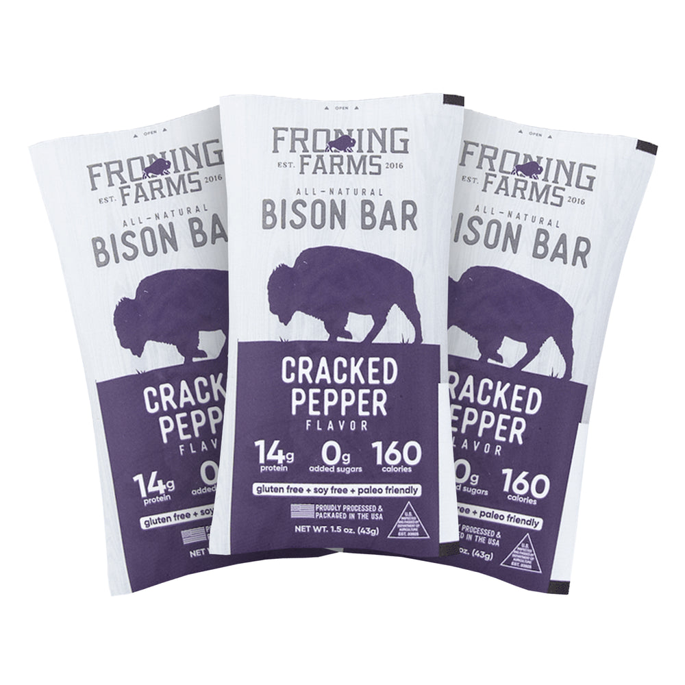 
                  
                    Cracked Pepper Bison Bars Wholesale
                  
                