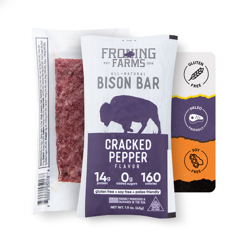 
                  
                    Cracked Pepper Bison Bars Multi-pack
                  
                