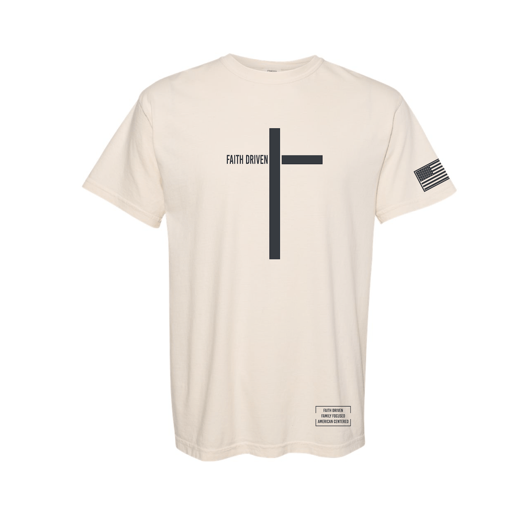 Faith Driven Tee // Comfort Colors Ivory