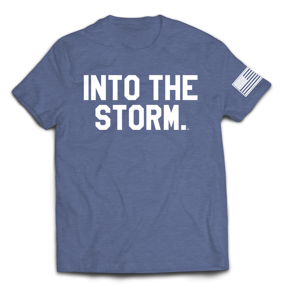 Into the Storm 2.0 Tee // Heather Navy