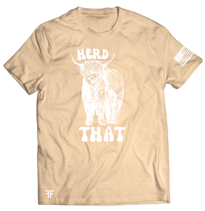 
                  
                    Herd That Tee // Heather Sand
                  
                