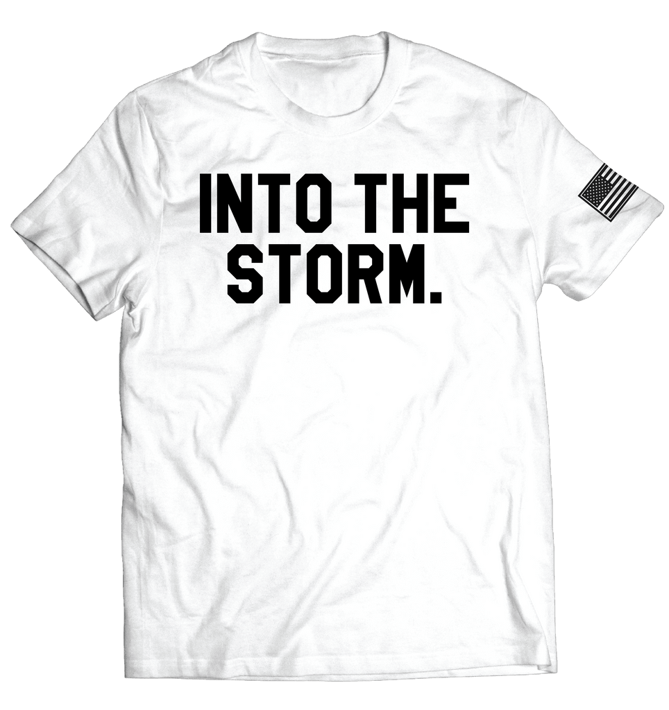 Into the Storm 2.0 Tee // White