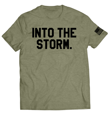 Into the Storm 2.0 Tee // OD Green