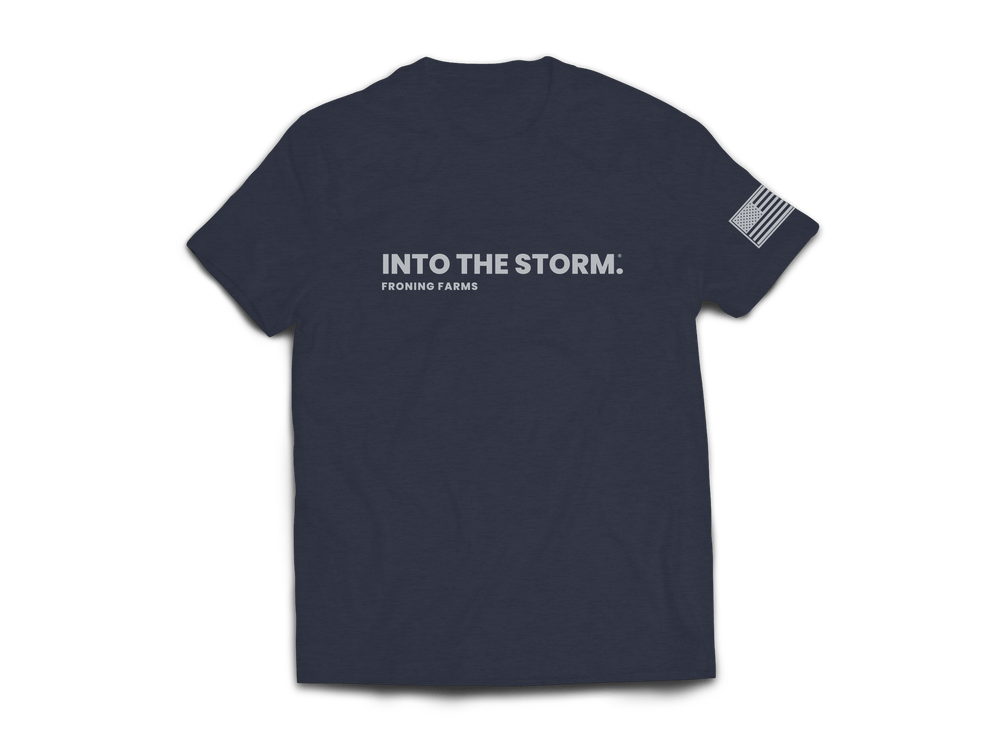 Into the Storm 4.0 Tee // Navy