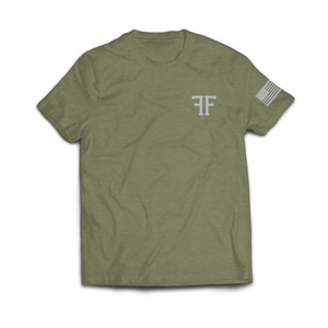 
                  
                    Into the Storm Vertical 2.0 Tee // OD Green
                  
                