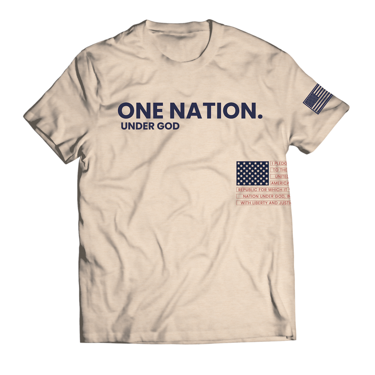 One Nation Under God American T Shirt One Nation Under God American T Shirt