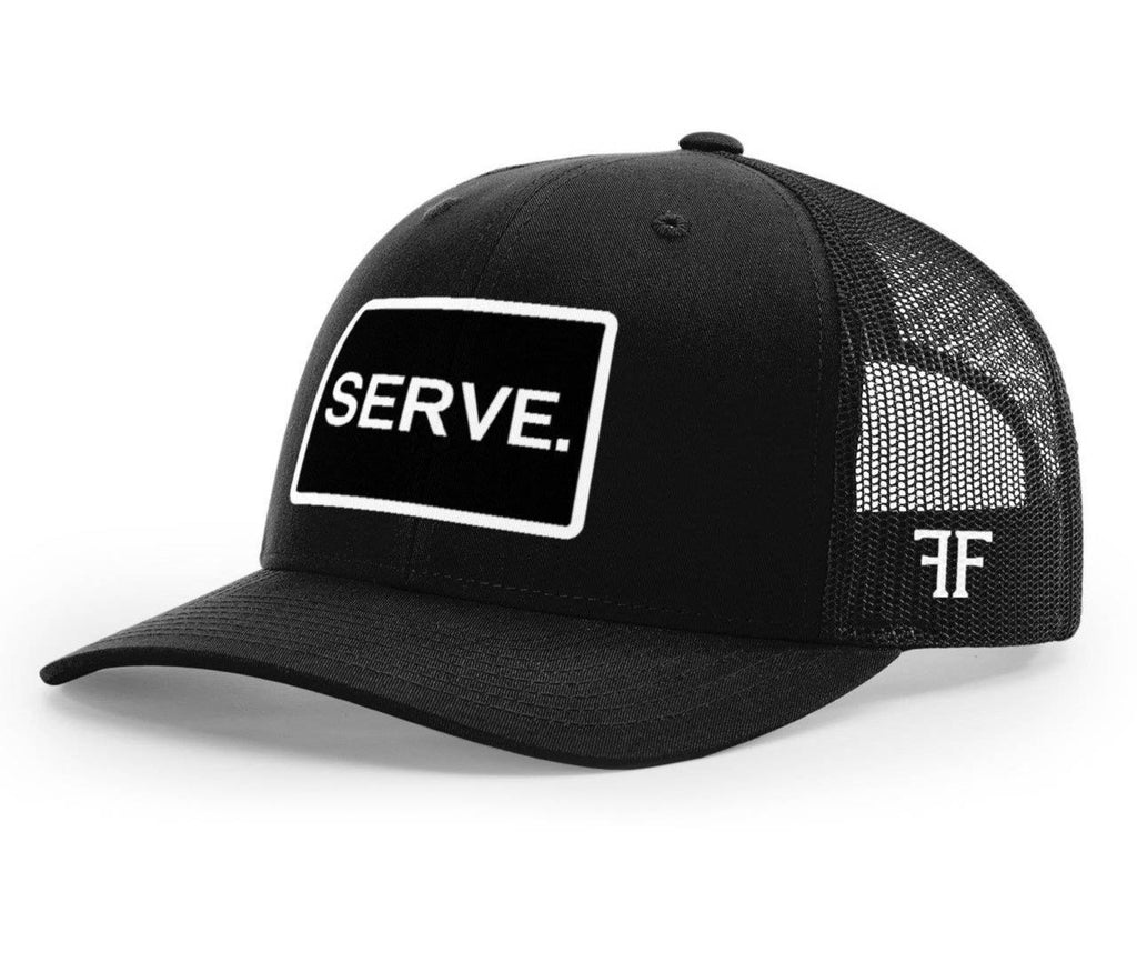 SERVE. Hat // Black