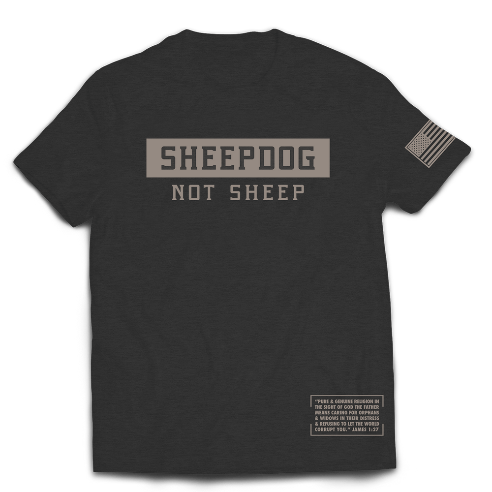 
                  
                    Sheep Dog Tee // Heather Dark Grey
                  
                