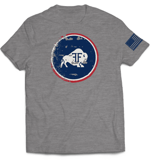 
                  
                    Red White & Bison Tee
                  
                
